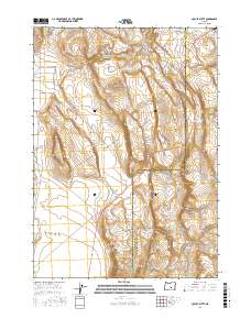 Locust Butte 2017 topographic map thumbnail