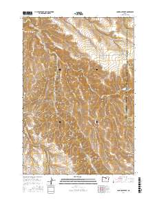 Lone Rock Creek 2017 topographic map thumbnail