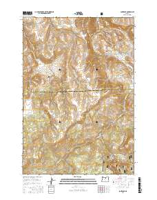 Lonerock 2017 topographic map thumbnail