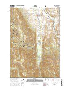 Lostine 2017 topographic map thumbnail