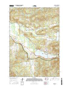 Lowell 2017 topographic map thumbnail