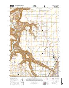 Madras West 2017 topographic map thumbnail