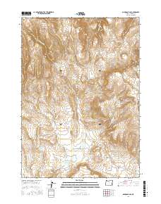 Mahogany Gap 2017 topographic map thumbnail