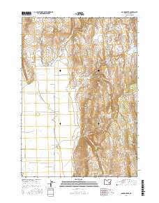 Mahon Creek 2017 topographic map thumbnail