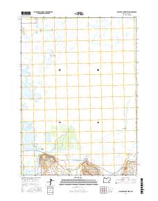 Malheur Lake West 2017 topographic map thumbnail