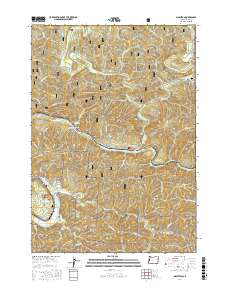 Mapleton 2017 topographic map thumbnail