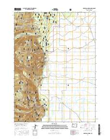 Mares Egg Spring 2017 topographic map thumbnail