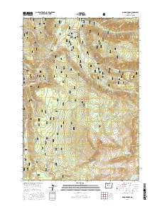 Marion Forks 2017 topographic map thumbnail