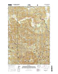 Marys Peak 2017 topographic map thumbnail