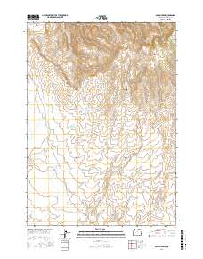 McCain Creek 2017 topographic map thumbnail
