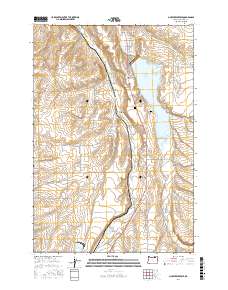 McKay Reservoir 2017 topographic map thumbnail