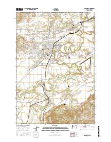 McMinnville 2017 topographic map thumbnail
