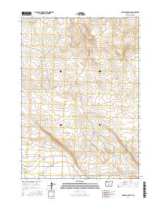 Mean Rock Well 2017 topographic map thumbnail