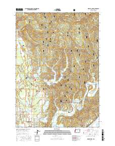 Mercer Lake 2017 topographic map thumbnail
