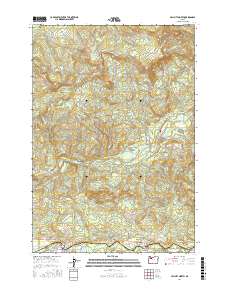 Mill City North 2017 topographic map thumbnail