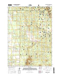 Moffitt Butte 2017 topographic map thumbnail