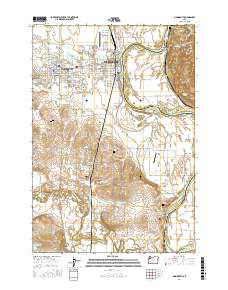 Monmouth 2017 topographic map thumbnail
