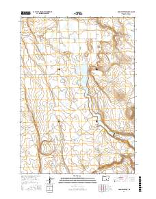 Moon Reservoir 2017 topographic map thumbnail