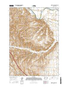 Moores Hollow 2017 topographic map thumbnail