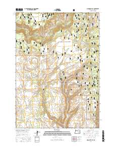 Mosquito Flat 2017 topographic map thumbnail