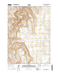Mosquito Mountain 2017 topographic map thumbnail
