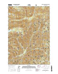 Mother Lode Mountain 2017 topographic map thumbnail