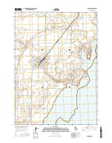 Aberdeen 2017 topographic map thumbnail