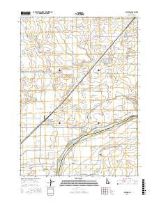 Acequia 2017 topographic map thumbnail