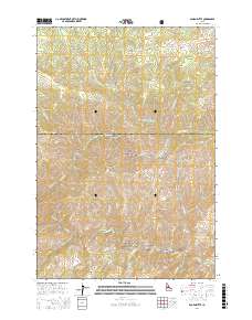 Acorn Butte 2017 topographic map thumbnail