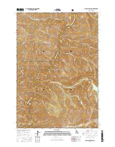 Aggipah Mountain 2017 topographic map thumbnail