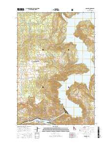 Ahsahka 2017 topographic map thumbnail
