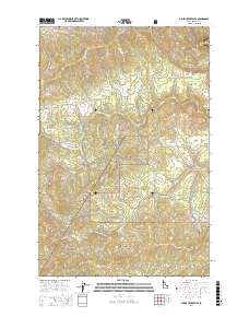 Alder Creek Flats 2017 topographic map thumbnail