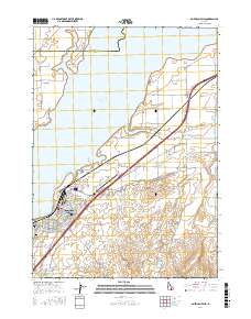 American Falls 2017 topographic map thumbnail