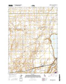 American Falls SW 2017 topographic map thumbnail