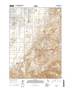 Ammon 2017 topographic map thumbnail