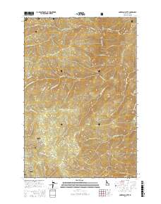 Anderson Butte 2017 topographic map thumbnail