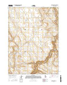 Antelope Creek 2017 topographic map thumbnail