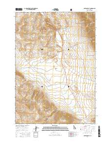 Antelope Flat 2017 topographic map thumbnail