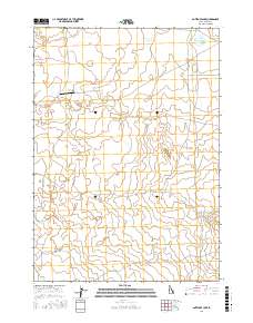 Antelope Lake 2017 topographic map thumbnail