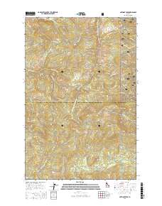 Anthony Peak 2017 topographic map thumbnail
