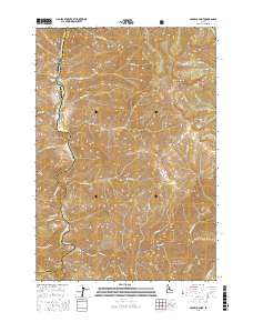 Aparejo Point 2017 topographic map thumbnail