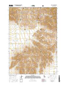 Arco Hills 2017 topographic map thumbnail