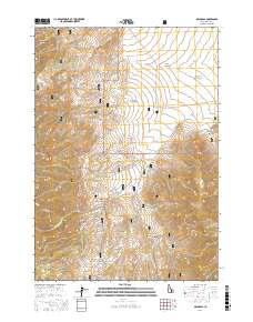 Arco Pass 2017 topographic map thumbnail