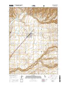 Ashton 2017 topographic map thumbnail