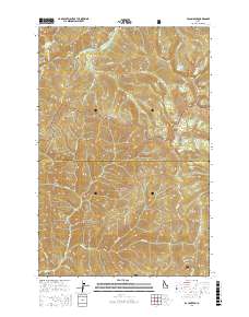 Bacon Peak 2017 topographic map thumbnail