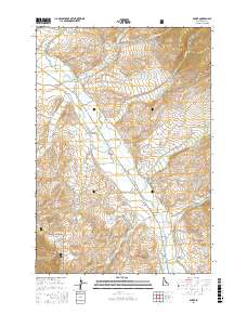 Baker 2017 topographic map thumbnail