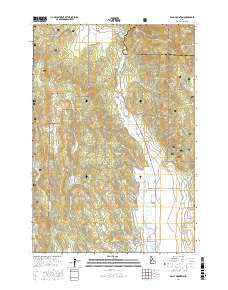 Bally Mountain 2017 topographic map thumbnail