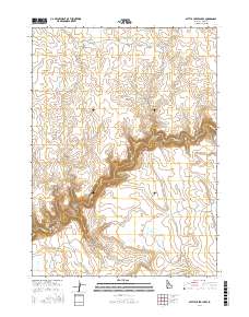 Battle Creek Lakes 2017 topographic map thumbnail