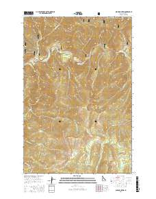 Bear Mountain 2017 topographic map thumbnail