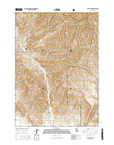 Beaver Creek 2017 topographic map thumbnail